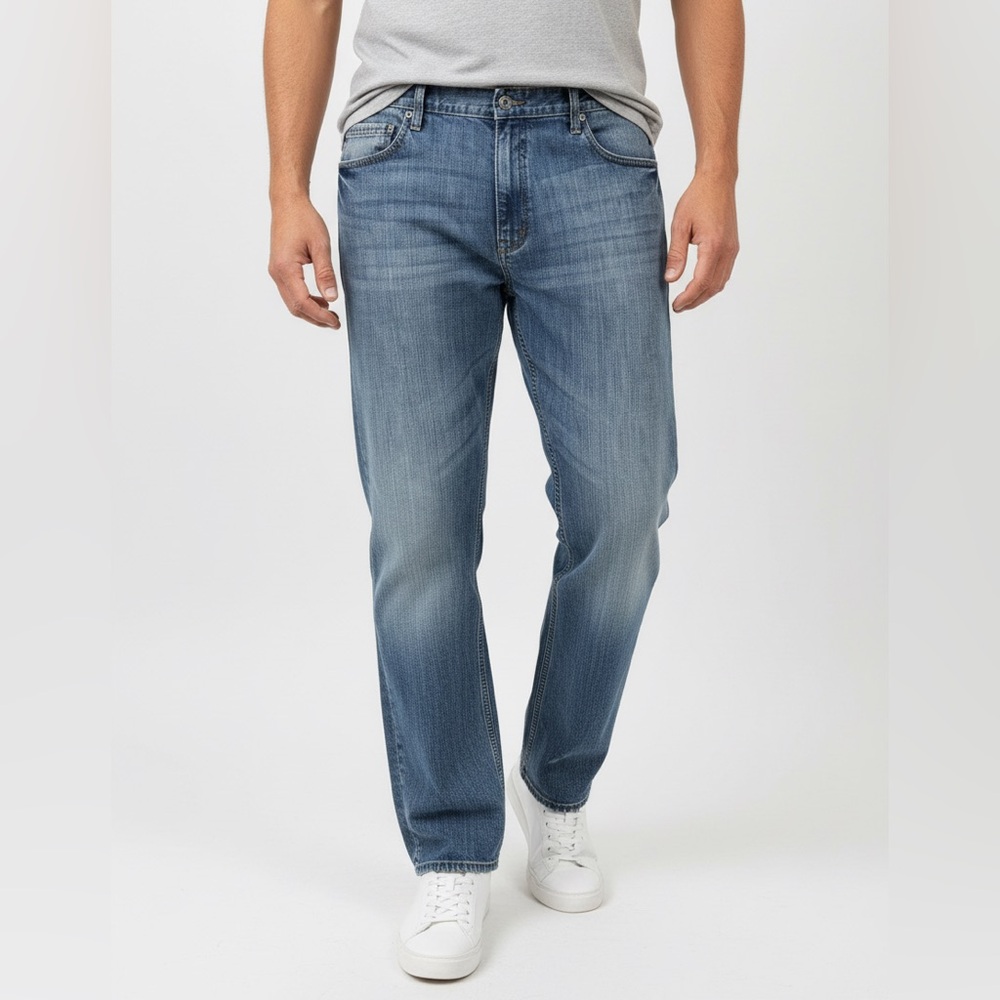 Wrangler Men's Classic Straight Blue Jeans size 38x30